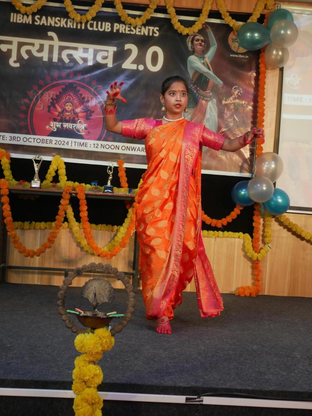 नृत्योत्सव 2.0 - Navratri Dance Competition at IIBM Patna